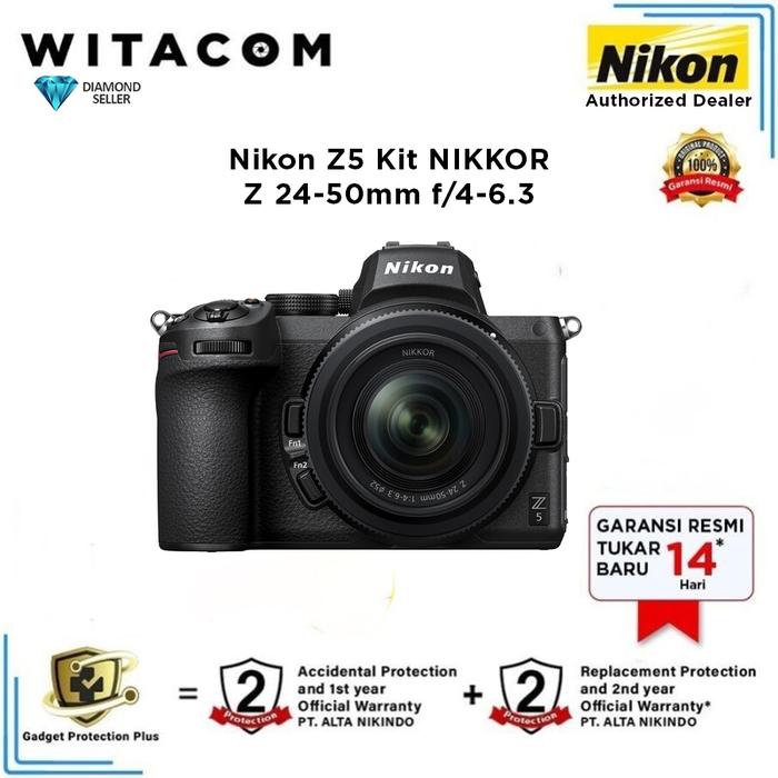 Gambar Nikon Z5 24-50mm f/4-6.3 / Z5 Kit 24-50mm - Garansi Resmi - Unit Only dari Witacom undefined Tokopedia
