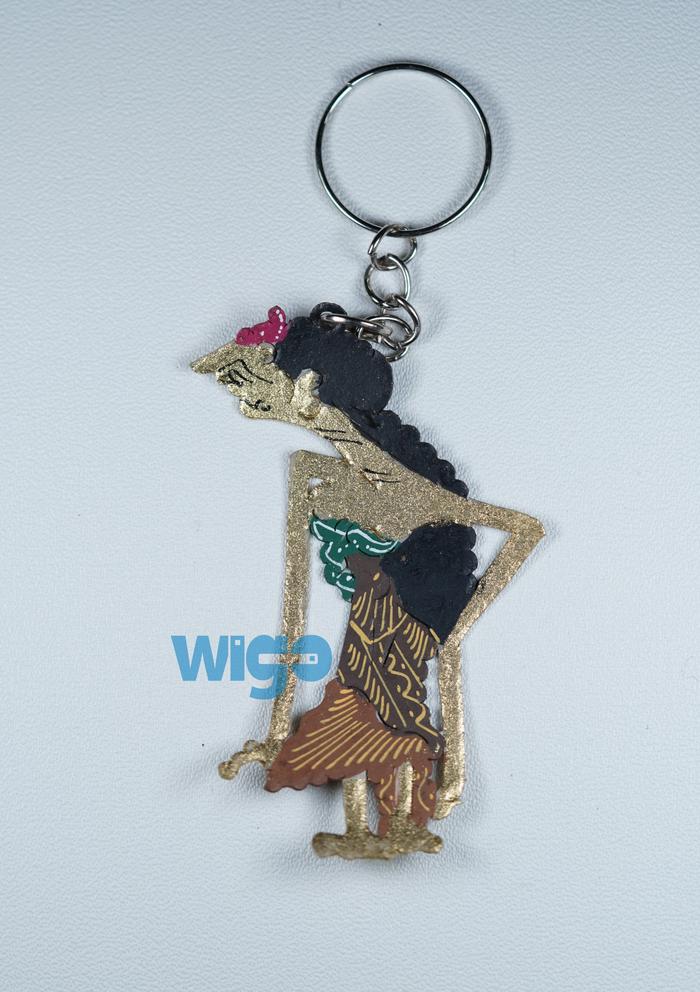 Gambar Gantungan Kunci Wayang Asli Kulit mini Souvenir Keychain shadow puppet - Srikandi dari Wigo Hobby undefined Tokopedia