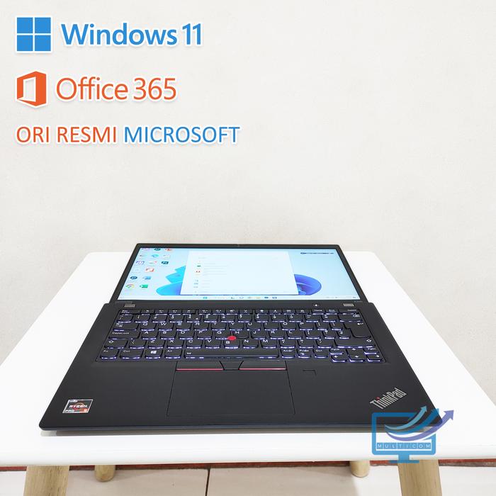 Jual Thinkpad X395 Ryzen5 Pro 3500u Ram 16GB SSD 1TB NVME FHD