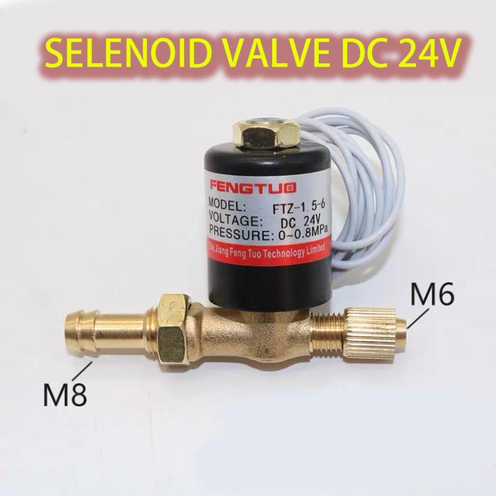 Gambar SELENOID VALVE AC 220V/SELENOID VALVE DC 24V - SELENOID DC24 dari Dunia Welding_NEW undefined Tokopedia