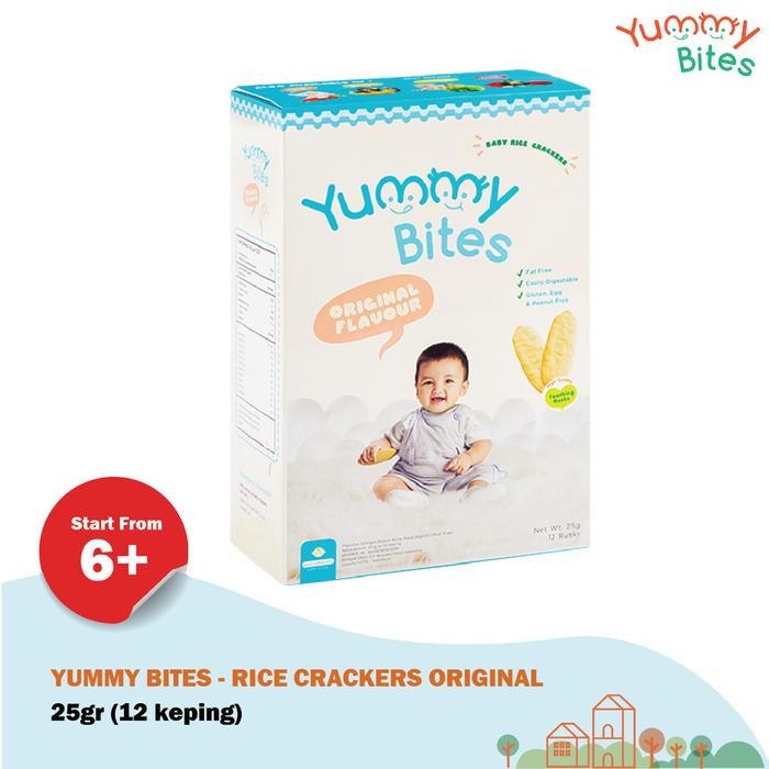 Gambar Yummy Bites Rice Crackers 25GR cahayapelangibpn - original dari cahayapelangibpn undefined Tokopedia