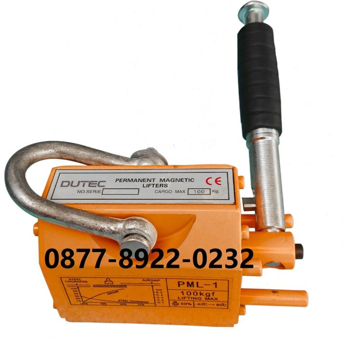 Gambar Permanent Magnetic Lifter Magnet 100 200 400 600 1000 2000 KG DUTEC - 100KG dari Best Konstruksi undefined Tokopedia