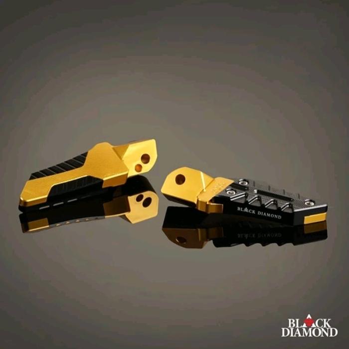 Gambar Footstep Pijakan Kaki Belakang Motor All New Nmax lexi aerox foot step - gold dari Bastian.Racing undefined Tokopedia