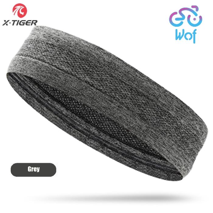 Gambar X-TIGER DPBM-070 Headband Bando Bandana Sweat Band lkat Kepala Sports - Grey dari Wof Wheel of Fortune Official Kab. Tangerang Tokopedia