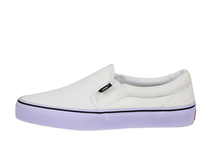 Gambar Sepatu Pria Vans Slip On Slop Kanvas Putih Wanita Tanpa Tali Murah - Putih, 36 dari Raigar Store undefined Tokopedia