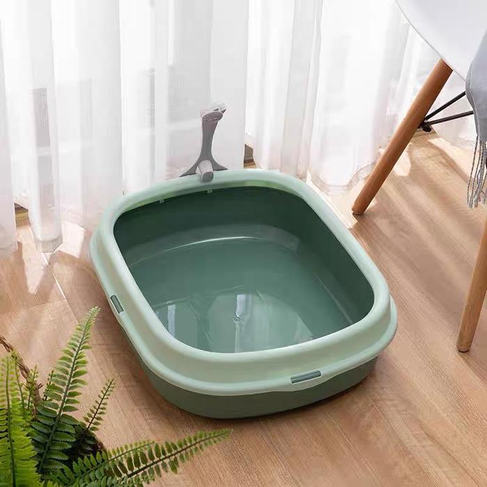 Gambar morandi litter box kucing - cat toilet tempat bak pasir kucing besar - Hijau, Small dari Pawsitive Official undefined Tokopedia