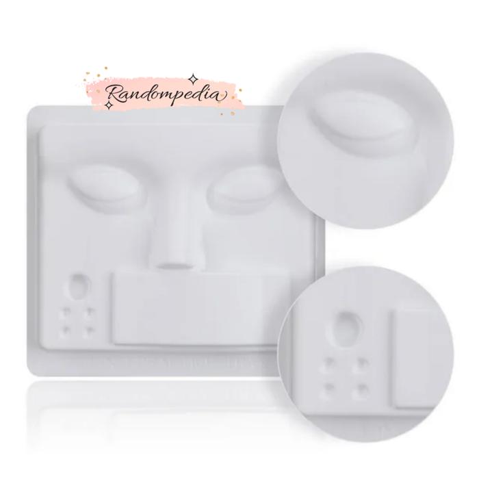 Gambar Faces Plastic Training Eyelash Extension / 3 in1 Practice Tray - Face.T saja dari Randompedia Tokopedia undefined Tokopedia