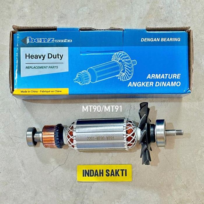 Gambar MAKTEC MT90 MT91A ARMATURE ANGKER MESIN GERINDA MT 90 MT 91A M0900B dari Indah Sakti undefined Tokopedia