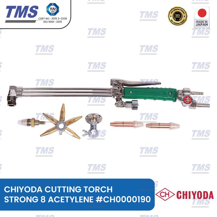 Gambar Hand Cutting Torch Set Medium Duty Chiyoda Strong 8 - Original - ACETYLENE dari Trimanunggal Sejahtera undefined Tokopedia