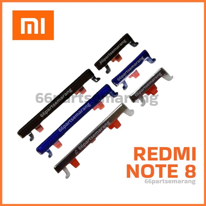 Gambar Tombol Luar Power On Off Volume Xiaomi Redmi Note 8 New - Biru dari Dewi 66Partsemarang undefined Tokopedia