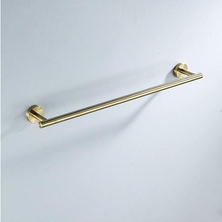 Gambar Aksesoris Kamar Mandi Brushed Golden Towel Shelf Stainless Steel - Emas dari Sinio-TMBS undefined Tokopedia