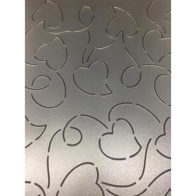 Gambar Pattern Plastic Stencil Quilting Template Patchwork Sewing Craft Tool - Leaves dari Toru Market undefined Tokopedia