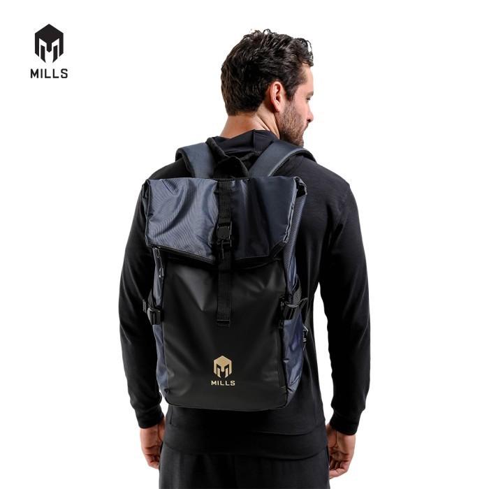 Gambar Tas Ransel MILLS / Tas Punggung MILLS Backpack Roll Top 2.0 A5 5009 - Grey dari KICKOFF SPORTS undefined Tokopedia