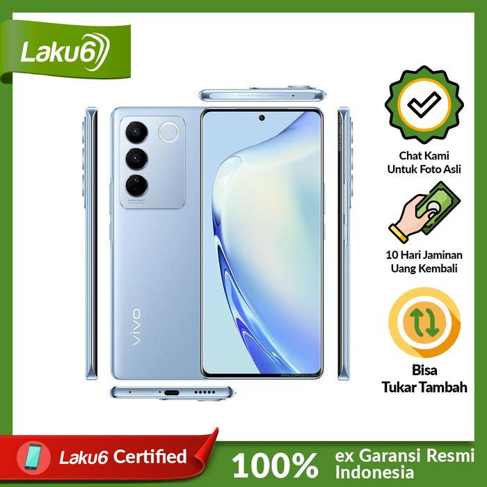 Gambar Smartphone Vivo V27 5G 8GB/256GB - Mulus, Box dari Maujual Official undefined Tokopedia