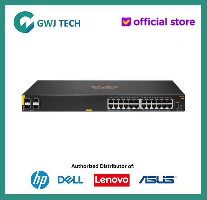 Jual Switch HP HPE Aruba 6000 Series Port 24G Class4 PoE 370W 4SFP ...