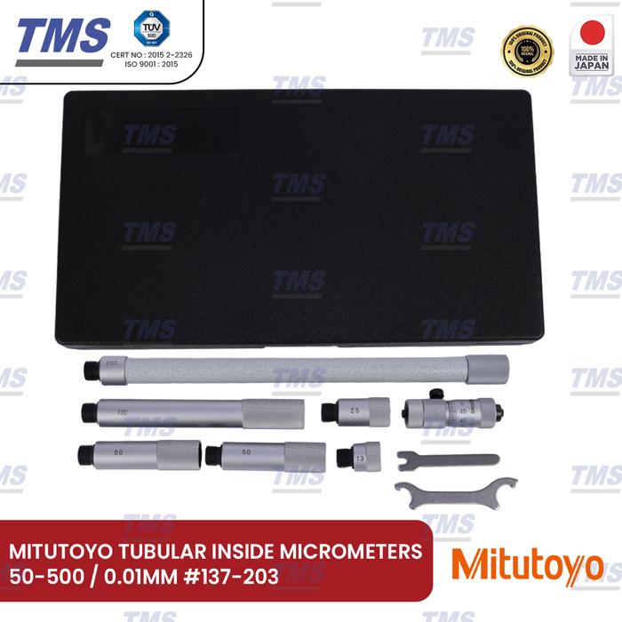 Jual Tubular Inside Micrometer Mitutoyo 50 500 MM 137203 Jakarta
