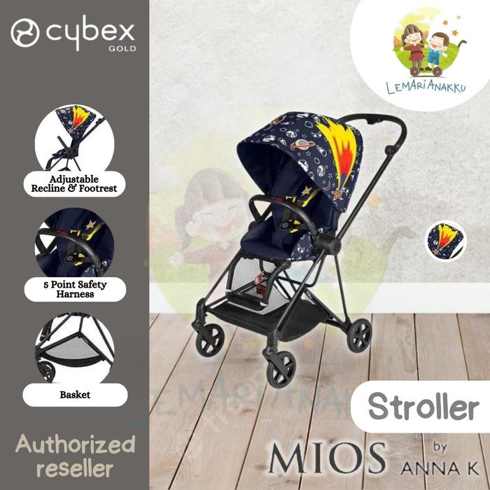 Gambar Stroller Kereta Dorong Bayi Cybex Mios Space Rocket Limited Edition dari LemariAnakku undefined Tokopedia