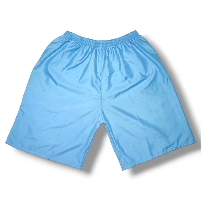 Gambar Celana Boxer Pria Jumbo Polos Kolor Wanita Pendek Santai Murah Grosir - biru pastel dari Lunara Boxer undefined Tokopedia
