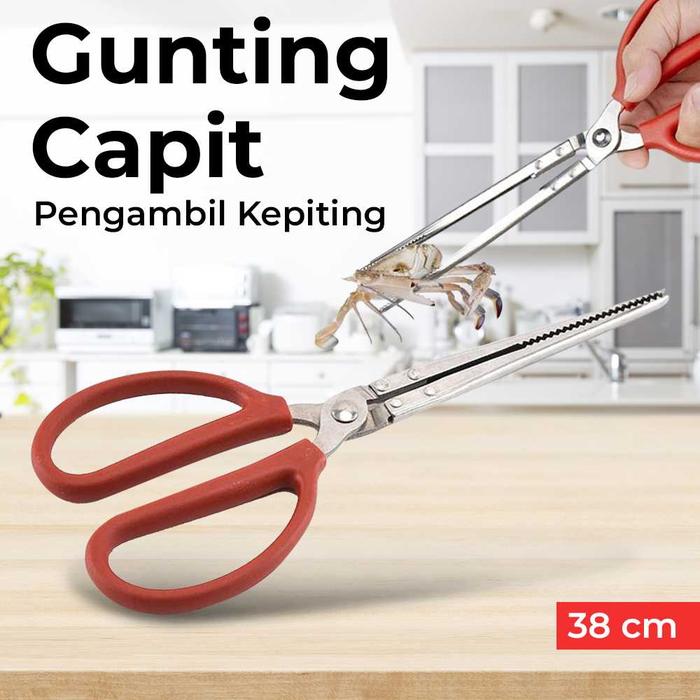 Jual Gunting Capit Kepiting Penjepit Ikan Capitan Belut Pengambil ...