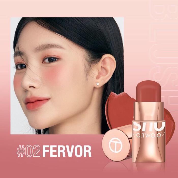 Gambar O.TWO.O Blush Stick Blush On Eyeshadow - 03 Shy dari miss_storeindo undefined 5 Tokopedia