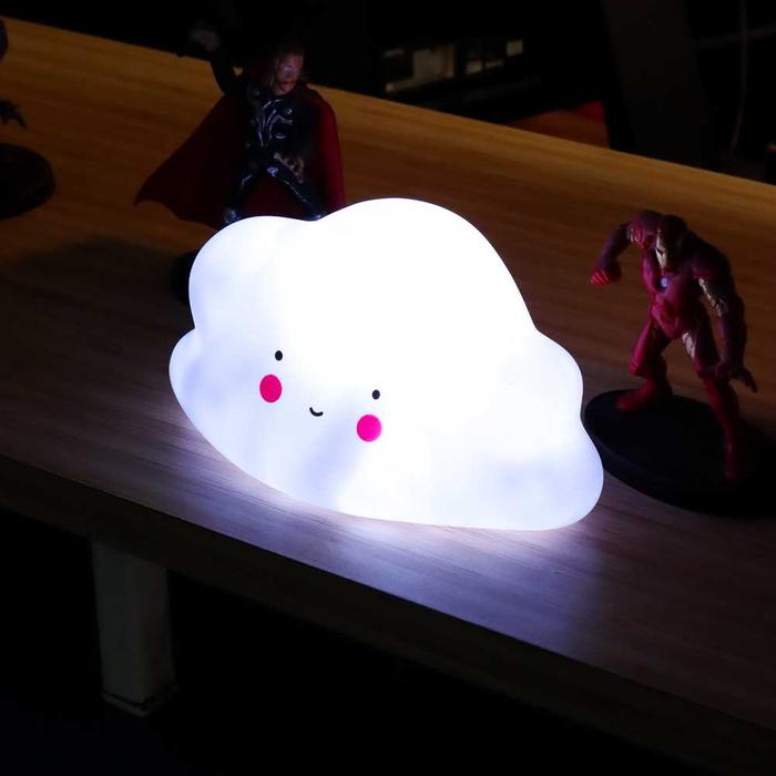 Gambar Lampu Tidur Anak LED Karakter Bulan Bintang Awan Lucu Unik Watt Kecil - Putih Awan dari Home Depot Jakarta undefined Tokopedia