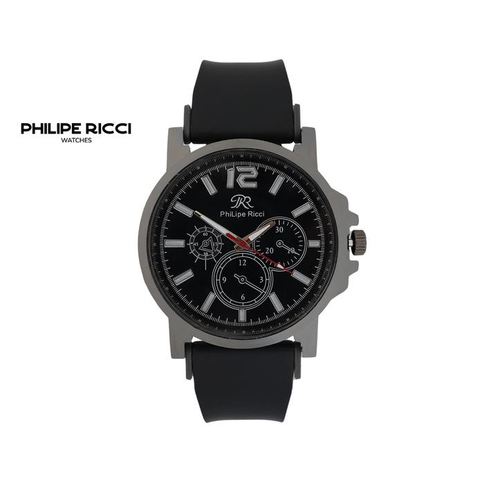 Gambar PhiLipe Ricci Jam Tangan Pria Original Analog Tali Karet PML6 - Dial Putih dari PhiLipe Ricci undefined Tokopedia