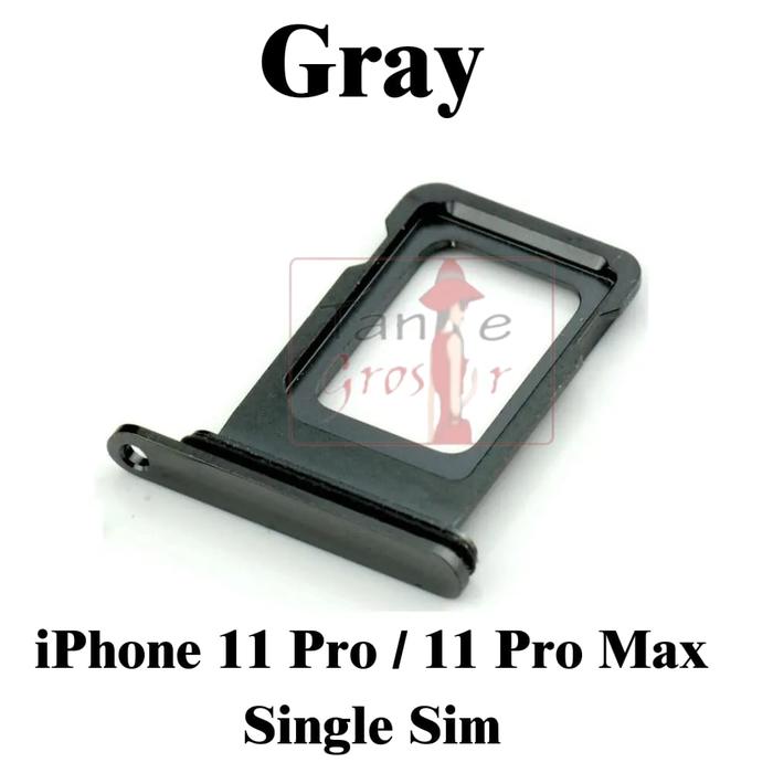 Gambar SIM TRAY IPHONE 11 PRO MAX SINGLE SIM CARD SIMLOCK SLOT SIMTRAY - GREEN dari Tante Grosir undefined 5 Tokopedia