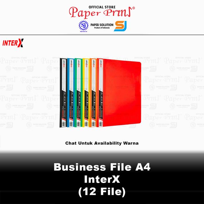 Jual Business File Kantong Map Folder One A4 InterX - Jakarta Barat ...