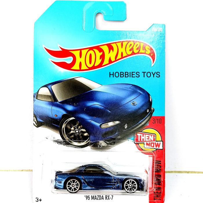 Gambar Hot Wheels / Hotwheels Reguler 95 Mazda RX-7 Greddy Murah - Biru dari Kids Hobbies undefined Tokopedia