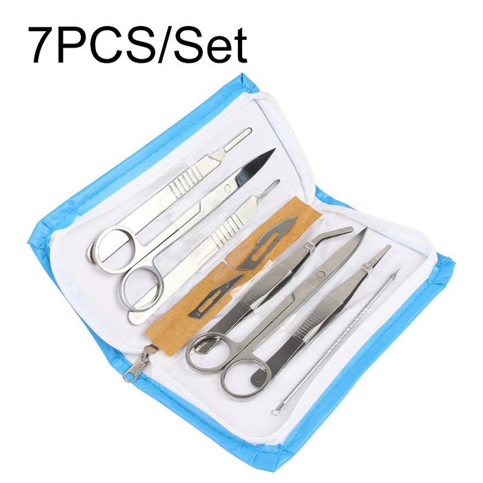 Gambar 7Buah/Set Lab Disecting Kit Anatomy Biological Sample Alat Bedah - 7PCS/Set dari Soya Global undefined Tokopedia