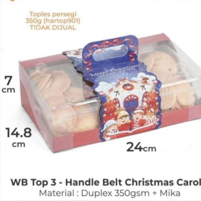 Gambar Box Mika Natal 3 toples 350gr Box Natal 2 toples 350gr Box cookies - WB TOP 3 dari CHEAPPY RAASHOPZ undefined Tokopedia