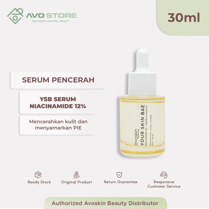 Gambar AVOSKIN YOUR SKIN BAE SERUM SERIES - Niacinamide dari Avo Store Jakarta undefined Tokopedia
