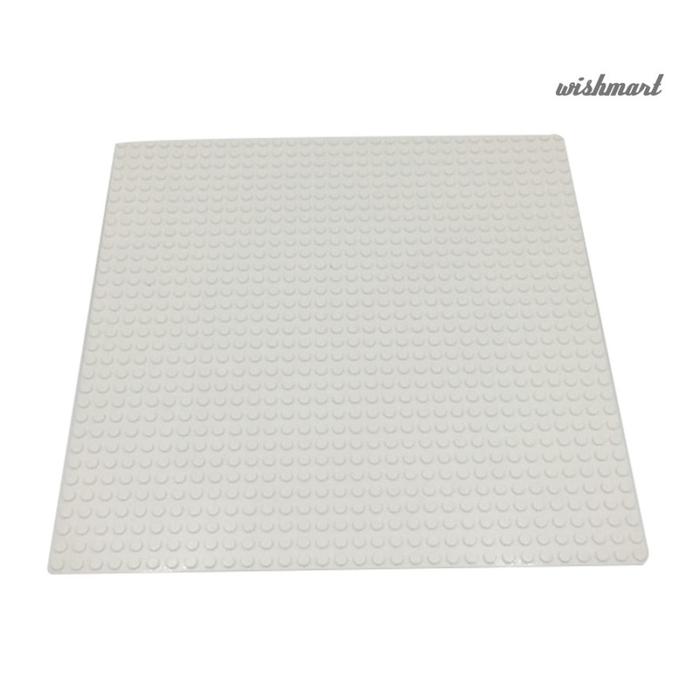 Gambar Baseplate lego brick 50 x 50 Dots Base Plate 40x40 cm Papan Alas - Putih dari MK Blocks undefined Tokopedia