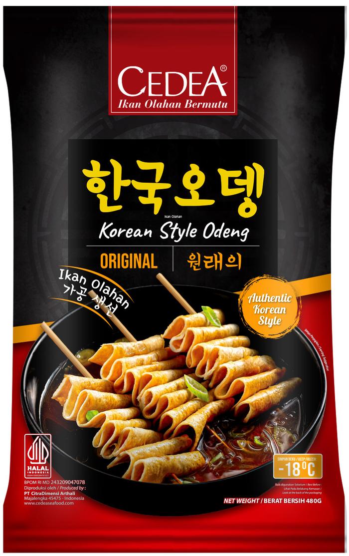 Gambar Cedea Korean Odeng Original Spicy Pedas Cedea 480gram - Original dari Disass Jogja undefined 4 Tokopedia