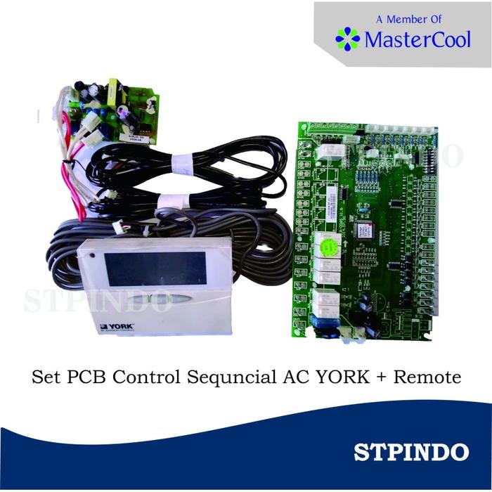 Gambar Set Modul PCB dan Remot Sequential YORK AC Split Duct - Set Modul PCB dari stpindo undefined Tokopedia