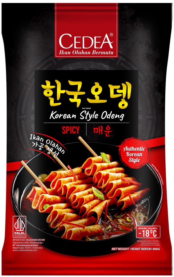 Gambar Cedea Korean Odeng Original Spicy Pedas Cedea 480gram - Original dari Disass Jogja undefined 5 Tokopedia