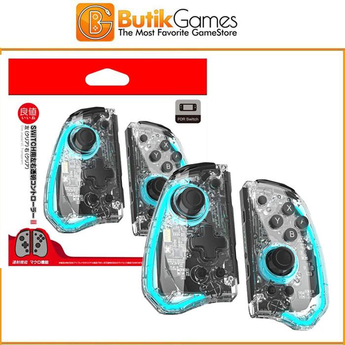 Gambar IINE Elite Plus Joypad Joycon Wireless Controller Nintendo Switch - CrystalWht L736 dari Butikgames undefined Tokopedia
