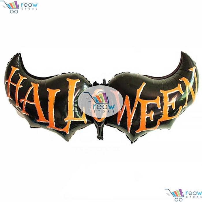 Gambar Balon Foil Hiasan Dekorasi Pesta Halloween Party Aneka Motif Karakter - Sayap Halloween dari REAW STORE undefined Tokopedia