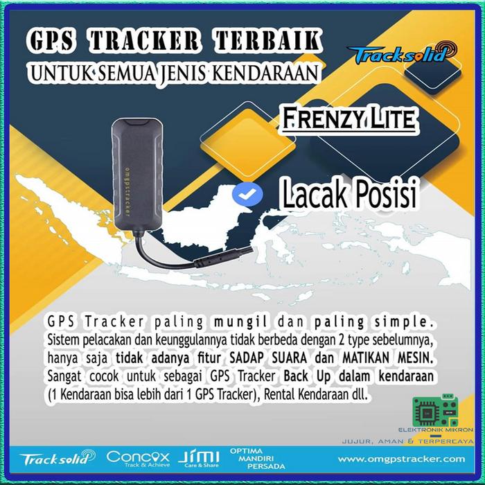 Gambar GPS tracker motor / GPS tracker mobil / PASANG GPS DI MOBIL MOTOR /GPS - Frenzy lite dari Elektronik Mikron undefined Tokopedia