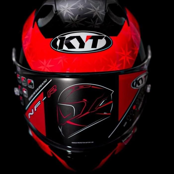 HOT Jual Helm Kyt Augusto Jual Helm Full Face KYT NFR Motif