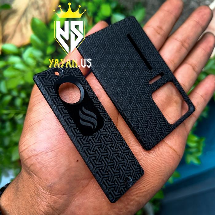 Gambar Panel Backdoor San aio Black matte bolong custom request - Pattern dari Nitatwshop undefined Tokopedia