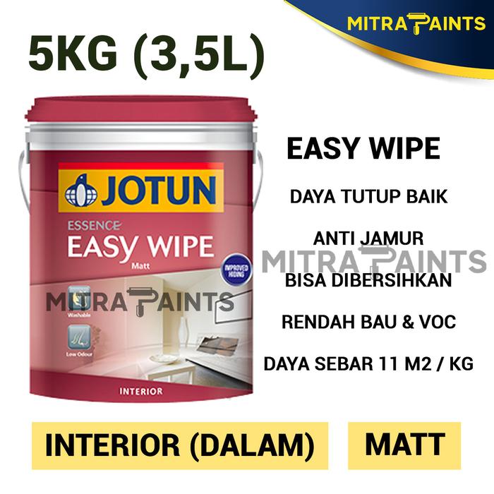 Gambar CAT TEMBOK JOTUN INTERIOR EKSTERIOR NATURE OASIS 8079 SAGE GREEN HIJAU - EASY WIPE dari Mitra Paints undefined Tokopedia