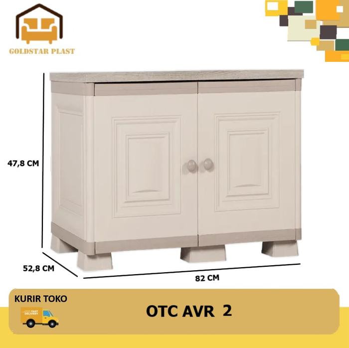 Gambar Olymplast Meja TV Plastik |Rak TV Serbaguna/Buffet TV| OTC AVR [KURIR TOKO JABODETABEK] - OTC AVR 2P  dari Goldstarplast undefined Tokopedia