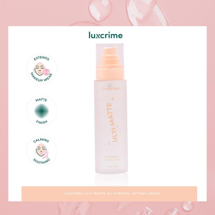 Gambar LUXCRIME ULTI MATTE OIL CONTROL SETTING SPRAY - 150ML dari MK SKIN TEAM OFFICIAL undefined Tokopedia