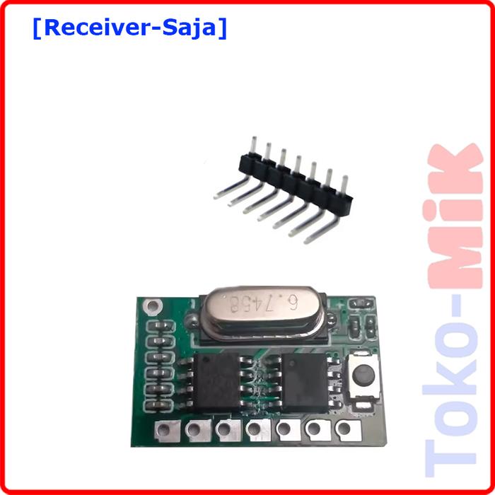 Gambar DIY Modul Smart Remote Control Module Transmitter dan Receiver 433MHz - Receiver Saja dari Toko-MIK undefined Tokopedia