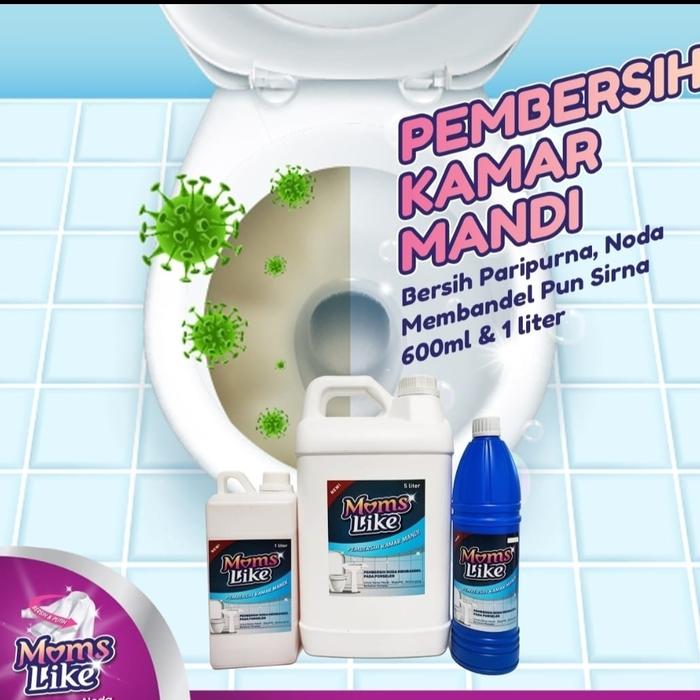 Gambar Pembersih Kamar Mandi, WC, ruang dapur, barang porselen & kramik - 5 l dari NyonyaQ Depok undefined Tokopedia