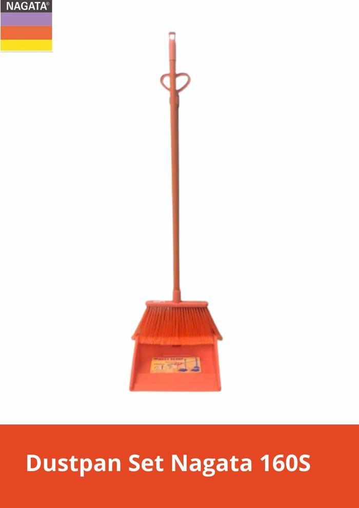 Gambar Dustpan Set Nagata 742S & 160S | Pengki Serok Sampah Plastik + Sapu - DustpanSet160S dari Peralatan Kebersihan undefined Tokopedia