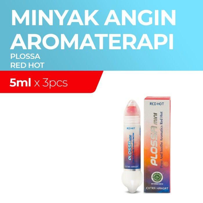 Gambar Plossa Minyak Angin Aromatherapy Inhaler 4in1 - Red Hot dari Gudang Semboja undefined Tokopedia