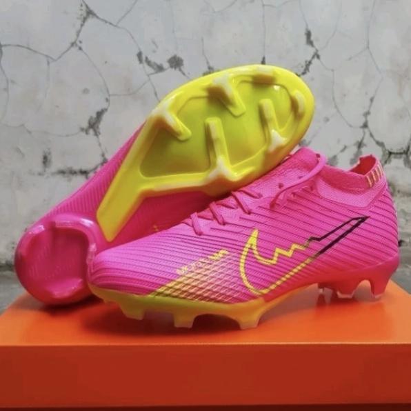 Sepatu Bola Anak Nike Mercurial vapor15 Academy Air Zoom Pink Fg 35