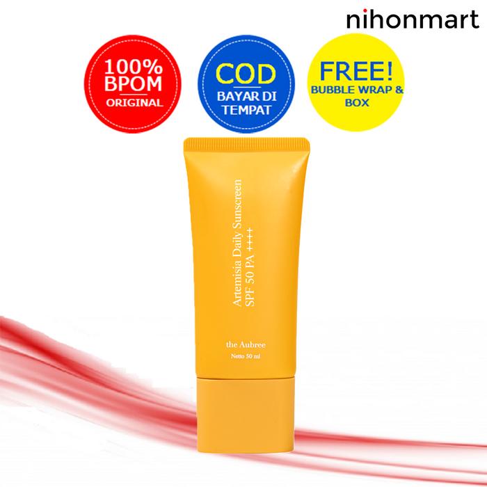 Gambar The Aubree Artemisia Daily Sunscreen (SPF 50) 50ml dari nihonmart undefined Tokopedia